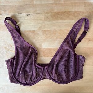 ThirdLove Unlined Modern Mesh Scoop Bra 32E